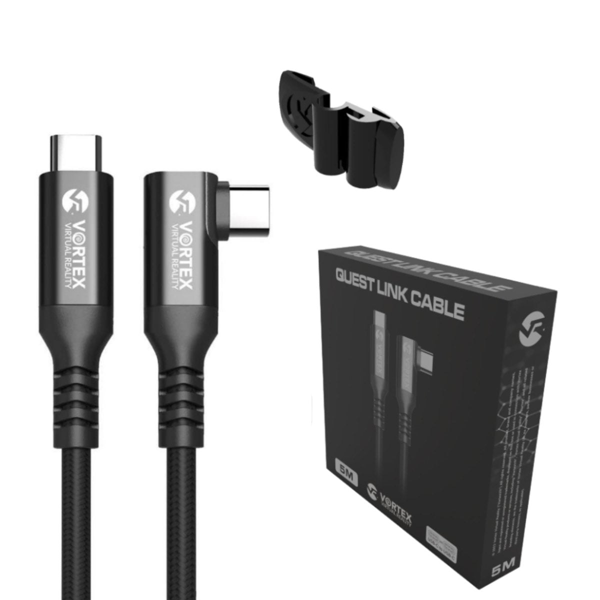 punt ventilator potlood Oculus Link VortexVR Cable 5m + Fastener | USB-C | for Oculus Quest 2